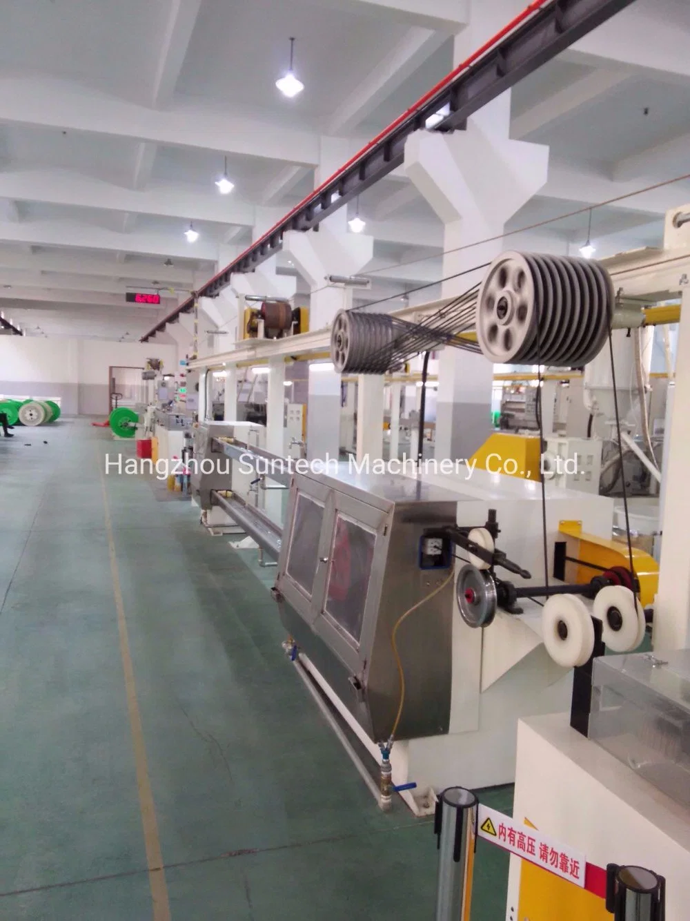Hot Sales Electronic Wire Cable Extruder Coating Extruding Extrusion Production Line