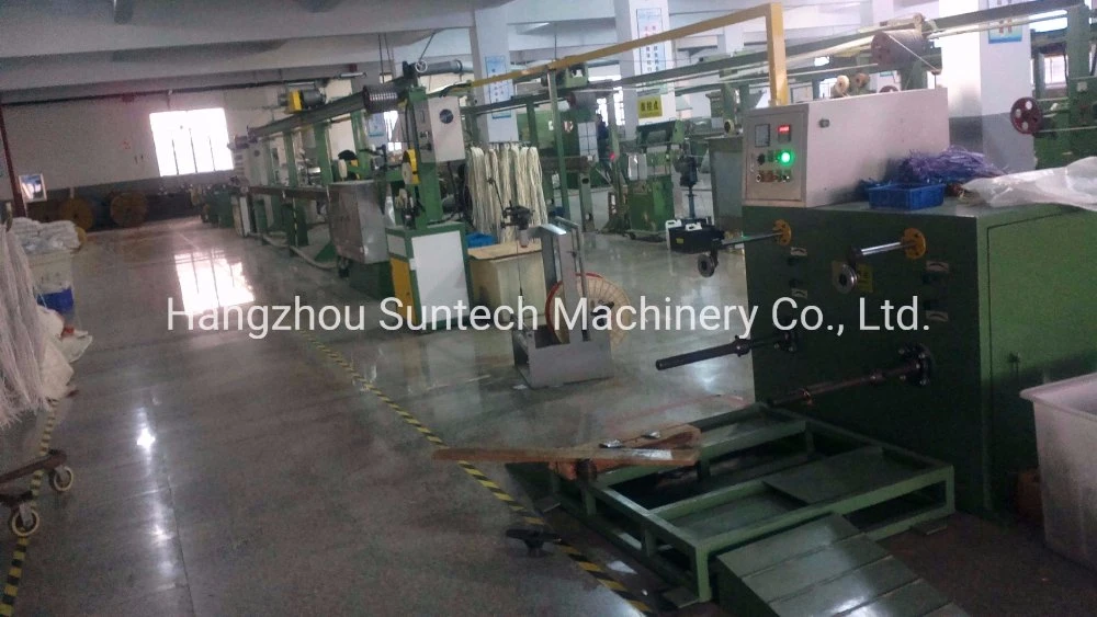 Hot Sales Electronic Wire Cable Extruder Coating Extruding Extrusion Production Line