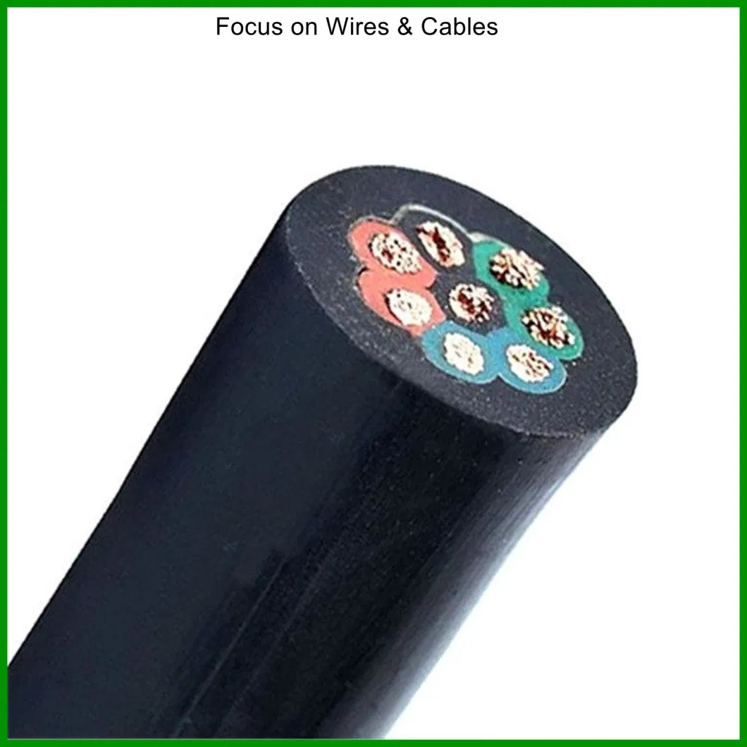 Oil Resistant Anticorrosion Rubber Cable for Welding, Submersible Pumps, Coal Mines, Mining