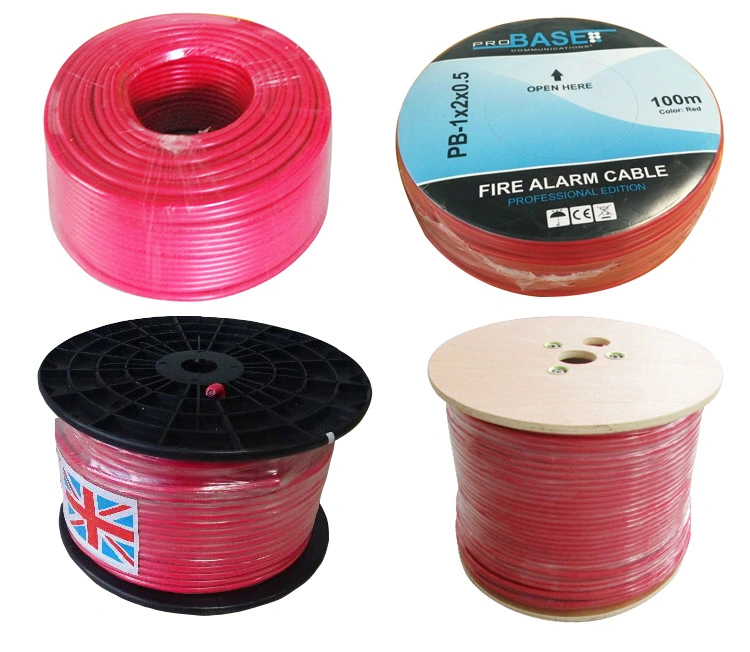 Superior Fire Ferformance 2c 3c 4c 1.5mm Fire Resistant Fire Alarm Electrical Cable