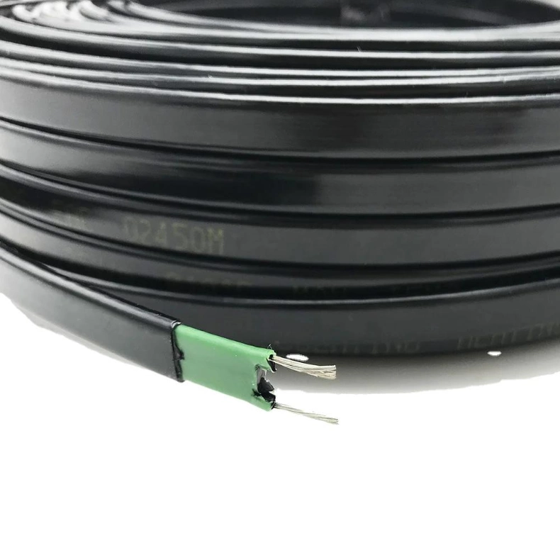 12V 24V 110V 220V Water Pipe Anti-Freeze Frost Protection Heating Cable for Roof Self Regulating Electric Heater Wire