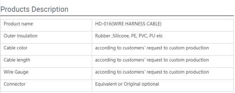 Automotive Cable OBD 16p Female to M12 8p Female High Quality Drag-Chain Cable