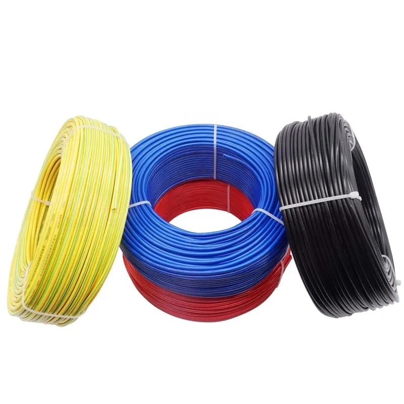 China High Qaulity 1.5mm 2.5mm 4mm 6mm 10mm 16mm 25mm Single Core Copper PVC House BV Bvr Wiring Electrical Cable and Wire Building Wire