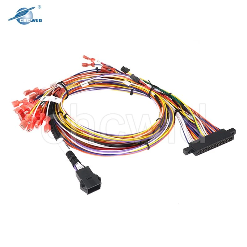 Customized Industrial Machine Medical Equipment Automotive Motorcycle Cable Assembly Auto Wire to Wiring Harness