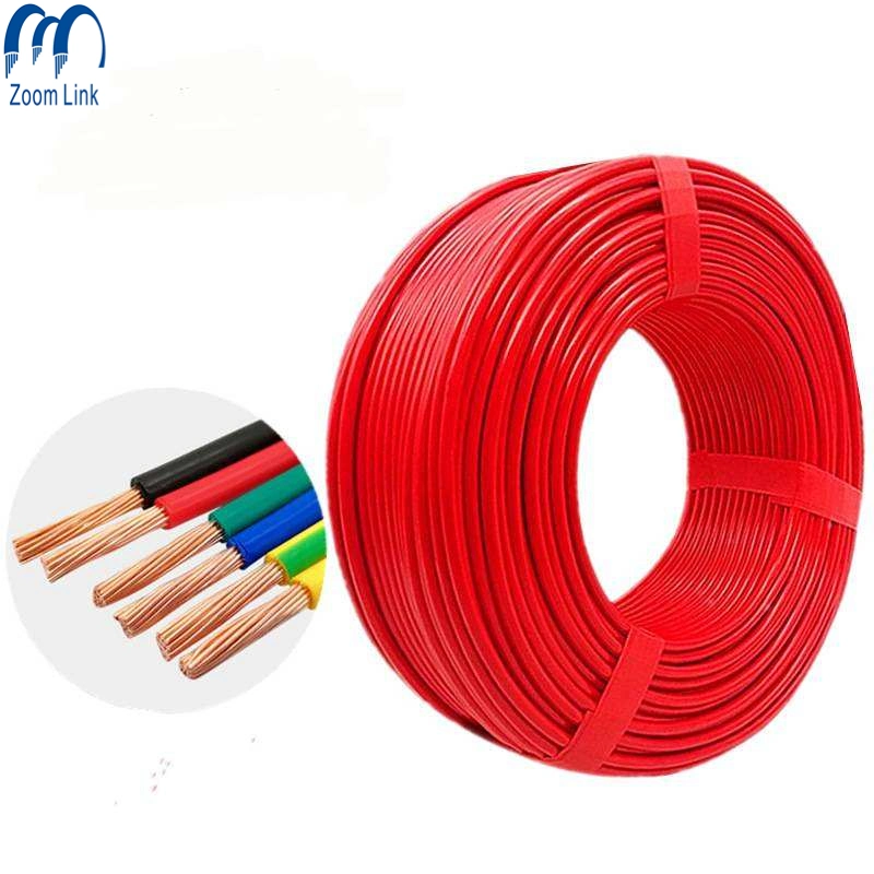 Manufactory Direct Copper Wire BV House Wiring Electrical PE PVC Cable Wire