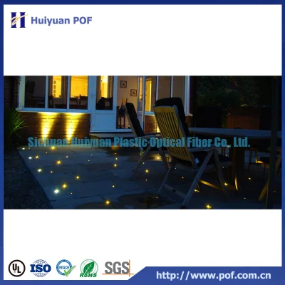 Cavo per illuminazione decorativa POF a emissione terminale singolo LC