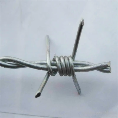 Filo ondinato zincato a caldo doppio intrecciato 15gague 200 m lunghezza Rotolo per fence