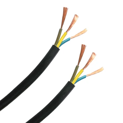 Rivestimento in PVC di rame schermato doppio isolato in PE UL20379 standard UL Cavo elettrico a 3 conduttori per computer