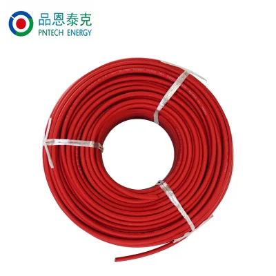Cavo elettrico Pentch 1000 V c.c. a conduttore singolo in rame 1 x 6 mm2 Cavo solare PV da 8 mm