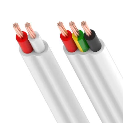 2 cavo piatto TPS a 3 conduttori in PVC Filo elettrico isolato