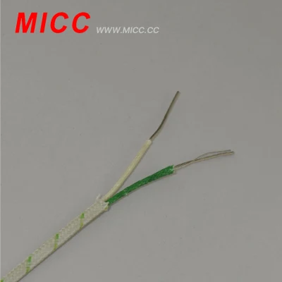 Cavo per termocoppia in fibra di silice vetrosa 1200c per alte temperature MICC