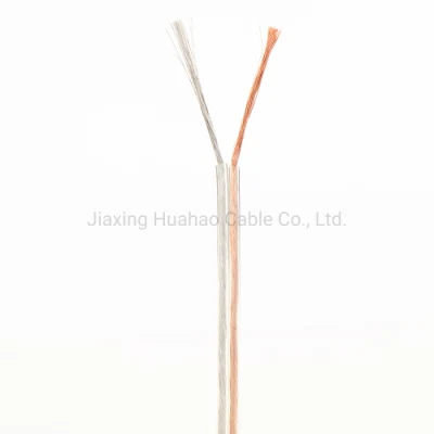 Cavo audio in rame stagnato 2X0 2 4 6 8 10 12 14 16 18 20 cavo per altoparlanti 22 AWG