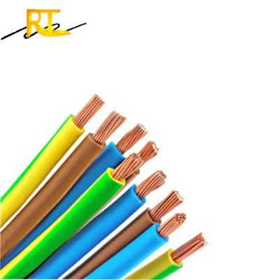 Standard IEC 2,5 mm 6 mm 16 mm illuminazione PVC Cu singolo Filo elettrico