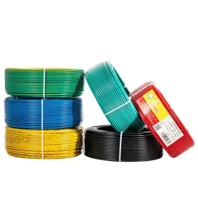 Costruzione a nucleo singolo 1,5 mm 2.5 mm 4 mm 6 mm 10 mm BV/BVR Cavo elettrico per cavi in rame per cavi in PVC
