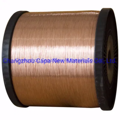 Filo in alluminio magnesio rivestito in rame da 0,65 mm per linee telefoniche