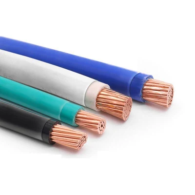 Cavo elettrico con conduttore singolo in rame isolato in PVC standard 12 AWG