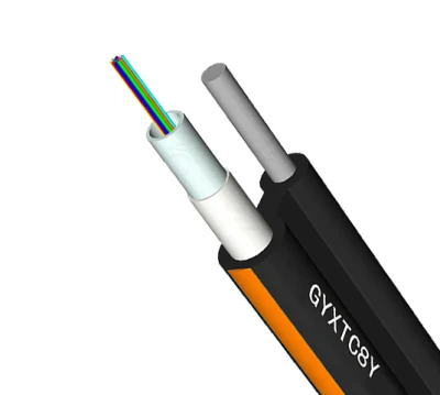 Linea di sospensione Gyxtc-8y cavo ottico non metallico a 8 forme, con armatura Cavo ottico