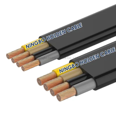 Cavo doppio singolo per pompa motore sommergibile da 10 mm 2,5 mm 4 mm