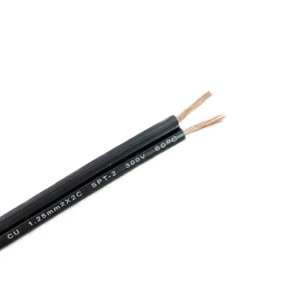 Cavo SPT-1 16/12/14/10/18AWG nero piatto