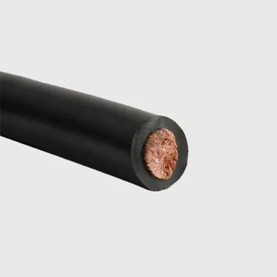 Cavo di saldatura H01n2-e H01n2-D da 70 mm2 isolato in gomma elettrico Cavo macchina super flessibile CCA con terra in rame cavo nero per saldatura