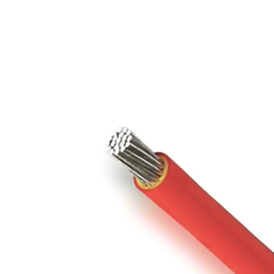 Filo in alluminio isolato in PVC per collegamenti elettrici domestici e industriali 6,0 mm Anlt