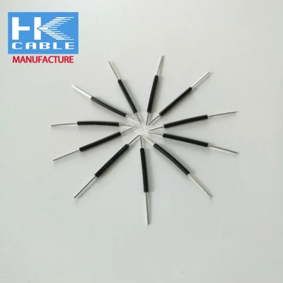 Filo di collegamento UL a conduttore singolo 24 AWG con gancio 105c 300 V. Cavo di riscaldamento in PVC a filo di rame nudo UL1569