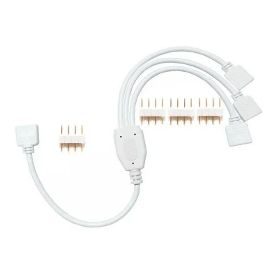 Cavo connettore LED RGB a 4 pin da 1 a 4 prolunga Cavo splitter