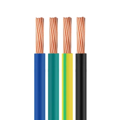Apparecchi elettronici diretti in fabbrica Cablaggio di fili elettrici in rame isolato in PVC Rullo cavo