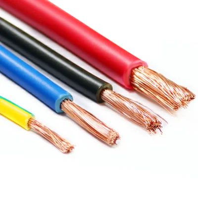 Apparecchi elettronici diretti in fabbrica Cablaggio di fili elettrici in rame isolato in PVC Rullo cavo