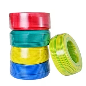 Filo di rame multicore PVC 450/750V 2,5 mm2 4 mm2 10 mm2 16 mm2 Filo elettrico filo flessibile e cavo filo per costruzione H07V-K.