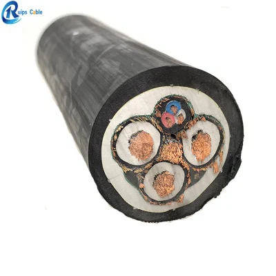 Tipo 241 1.1 a 11 kv AS/NZS 1802: Cavo terminale 2000 T-Cu/R-EP-90/HD-85-PCP cavo di estrazione in gomma isolato per la protezione