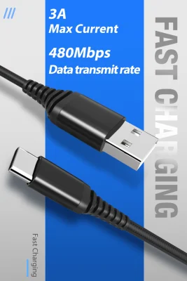Cavo USB tipo C micro per ricarica dati di fabbrica V8 per Cavo micro iPhone Samsung Huawei Xiaomi tipo C.