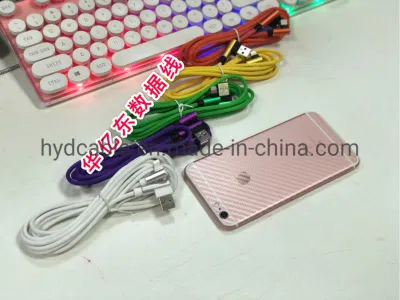 Tipo micro USB intrecciato e fortemente venduto per l&prime;illuminazione di iPhone Cavo tipo C 3 in 1