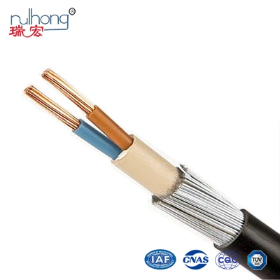 0.6/1kv a bassa tensione 25mm 35mm 50mm 70mm 95mm alimentazione per uso sotterraneo Armored Cavo elettrico rivestito in metallo