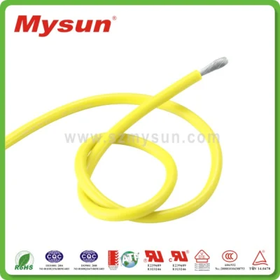 Cavo elettrico intrecciato in fibra di vetro in gomma siliconica UL3122 24 AWG VW-1 all&prime;ingrosso