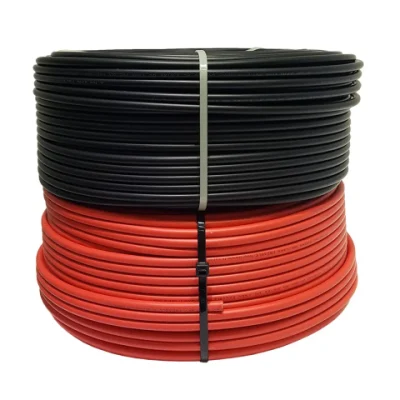 Cavo di alimentazione solare DC PV1-F resistente ai raggi UV Rhino Stone da 4 mm Cavo fotovoltaico solare fotovoltaico Xlpo filo di rame da 6 mm