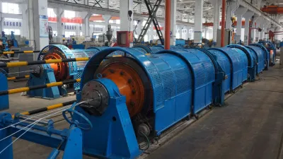 Assemblaggio automatico di cavi elettrici a doppia torsione per grappatura di fili macchina di produzione
