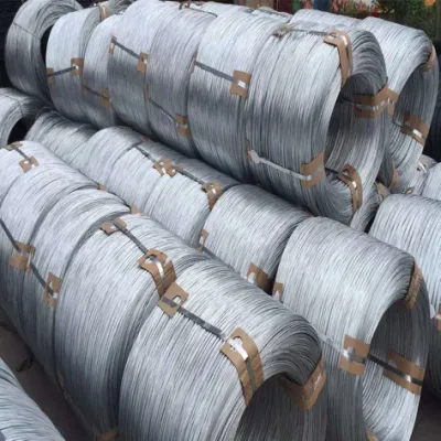 Bwg6-Bwg24 buon prezzo e ottima qualità filo acciaio zincato/legante zincato Filo/acciaio filo di ferro/filo galvanizzato elettronico/filo zincato a caldo