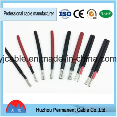 Cina Produttore 1.5mm conduttore di rame singolo/doppio cavo solare filo elettrico