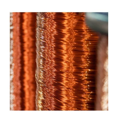 Alimentatore diretto in fabbrica numero 1 22 AWG Occ Litz Self Avvolgimento adesivo in rame per filo di rame magnetico con bobina vocale Diametro 0,8 mm - 0,95 mm EI/aiw grado
