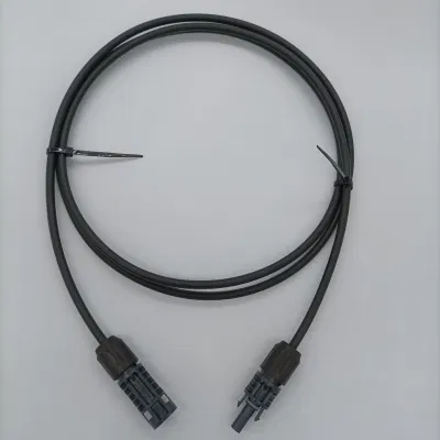 Cavo di prolunga da 1 m nero rosso da 4 mm2, micro inverter da 600 W NEP Pannello solare Hoymiles HM-600 da 400 W con cavo solare DC Balkonkraftwerk