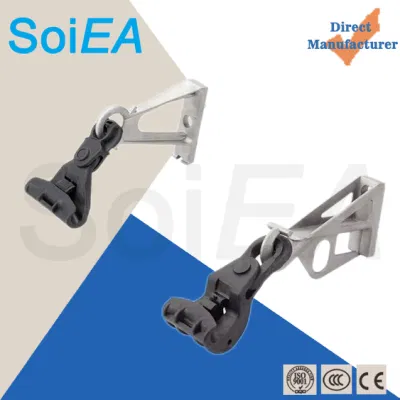 Accessori per raccordi di alimentazione elettrica morsetto a sospensione per cavi in fibra ottica di plastica Accessori di potenza PER serracavo a sospensione ADS