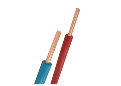 Filo elettrico a unipolare con isolamento in PVC con conduttore in rame solido UL1007 per il cablaggio di apparecchiature elettriche.