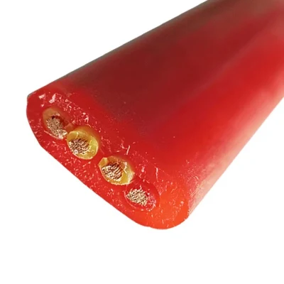 Cavo in gomma siliconica termoresistente in fibra di vetro in gomma siliconica