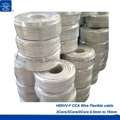 Cavo con guaina isolante in PVC flessibile BS6500 H05VV-F CCA Per il Dubai Kuwait Market