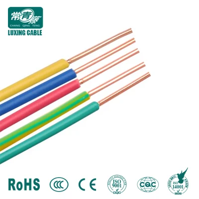 Conduttore in rame BV da 2.5 mm2 con diametro di 1.78 mm comunemente utilizzato Cavi elettrici