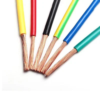 Alimentatori elettrici VW-1 filo elettrico UL standard americano 600V UL1015 Filo 14AWG con isolamento in PVC 16 AWG, conduttore singolo
