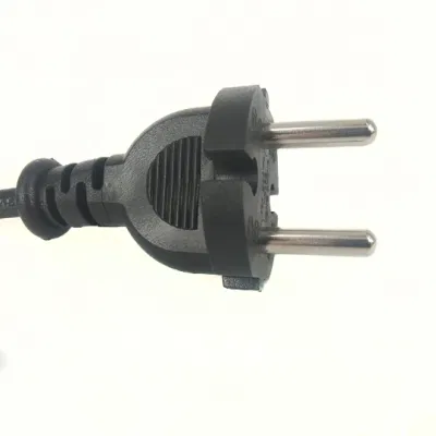 Cavo di alimentazione CA EU VDE 2*0.75 16A Prolunga cavo adattatore conduttore in rame da 250 V.