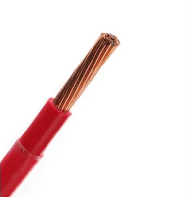 Cavi di alimentazione e cavi isolati in PVC con filo di rame puro da 2,5 mm THHN 6mm 1mm solido 100 metri 600V