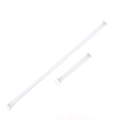 Filo bianco blu UL2468 24 AWG, filo elettronico in rame stagnato, produttore di fili terminali, elaborazione di fili, gruppo cavi cablaggio interno